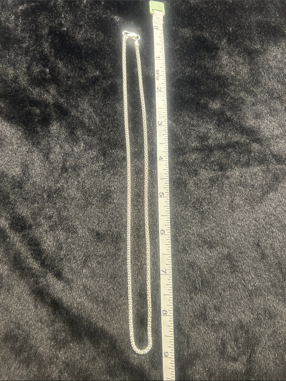 Sterling Silver Rope Chain Necklace